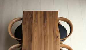 Table à manger en bois massif au design moderne, très vendue, pour la maison et l'hôtel, mobilier de restaurant commercial simple à prix de gros - Product Image 6