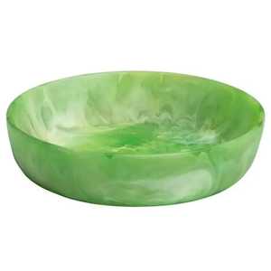 Bol de service en résine de forme ancienne, haut de gamme, pour mariage, restaurant, hôtel, saladier en résine, bol décoratif en résine pour aliments et fruits - Product Image 3
