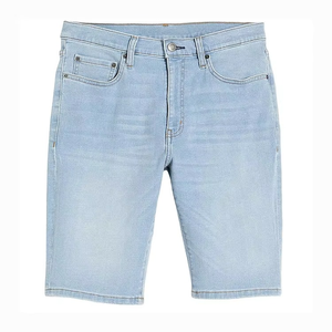 Nouveauté - Shorts en jean bleu clair pour homme, personnalisés, de haute qualité, tendance, élégants, pour l'été, service OEM - Product Image 1