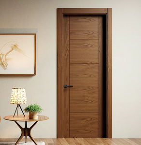 Puertas Huecas de Madera Sólida, Duraderas, Impermeables, Aislantes Acústicas, Resistentes al Desgaste, Ecológicas, para Interiores de Apartamentos y Villas - Product Image 2