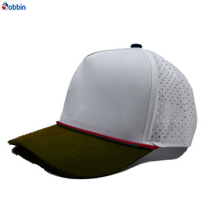 Gorra Deportiva Negra con Paneles Personalizados, Gorras Deportivas de 6 Paneles con Bordado y Estampado a Color Personalizado, Gorra de Béisbol de 6 Paneles, Impermeable, de Algodón - Product Image 4