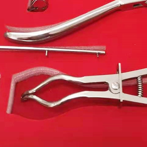 Universal Dental Rubber Dam Kit with Complete Isolation Instruments Rubber Dam <b>Frame</b> Punch <b>Clamp</b> Forceps Assorted <b>Clamps</b> - Product Image 6