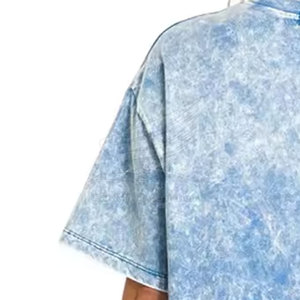 T-shirt en toile pour femme, élégant et tendance, décontracté pour l'été, respirant, de haute qualité, 100% coton - Product Image 5