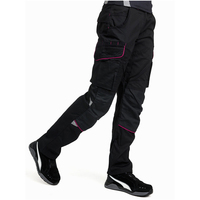 Pantalon cargo antibactérien en coton de haute qualité pour hommes, vêtements de travail de sécurité, pantalon multi-poches réfléchissant
