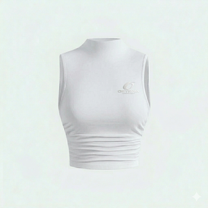 Ostriya Intl Último Estilo, Camiseta sin Mangas de Lona Tejida para Mujer, de Secado Rápido, Transpirable y Antiencogimiento, Colección de Verano, Ropa Deportiva Informal - Product Image 3