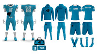 Uniformes de Fútbol Americano Personalizados de Primera Calidad, Sublimados, Transpirables, de Secado Rápido, con un Peso de Tela de 320 g, para Hombres Adultos