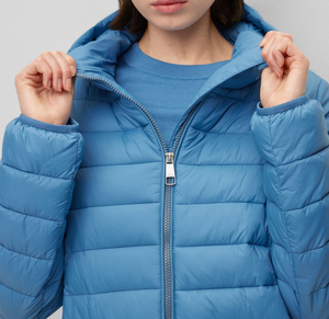 <b>Women</b> <b>Packable</b> Puffer <b>Jacket</b> Wholesale Lightweight Insulated Coat Custom OEM Travel Apparel Supplier - Product Image 3