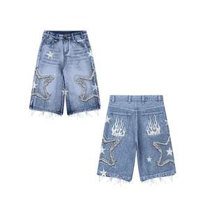 Shorts de Mezclilla Personalizados de Marca Privada, Personalización de Tela, Corte, Longitud, Color, Lavado y Costuras, Todo Personalizable Según Sus Necesidades - Product Image 1