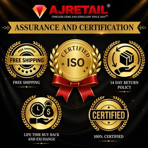 Ajretail - Diamante Natural Suelto de 1.01 Quilates, Color M, Claridad SI1, Corte Brillante Redondo, Certificado para Joyería - Product Image 5