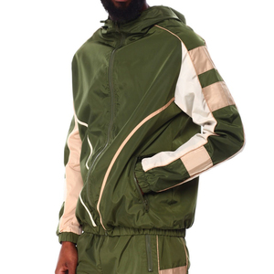 Trajes Deportivos Impermeables con Capucha, Ligeros, Ecológicos, de Poliéster/Algodón, con Protección Contra el Viento, de Secado Rápido, para Adultos, Tallas Grandes - Product Image 5