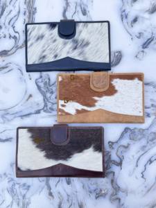 Portefeuille en cuir de vachette grande taille, mode vintage, printemps été hiver, entièrement imperméable, pochette pour femme, porte-cartes, design personnalisable - Product Image 5