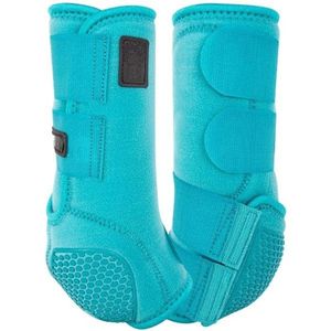 Protège-tendons de cheval haut de gamme en TPU et néoprène, lot de 4 protections avant et arrière pour le saut d'obstacles, l'entraînement et l'équitation - Product Image 5