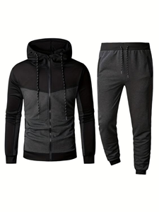 Trajes deportivos personalizados, sudaderas con capucha, pantalones, ropa de hombre de alta calidad con logotipos bordados y empaques personalizados. - Product Image 4