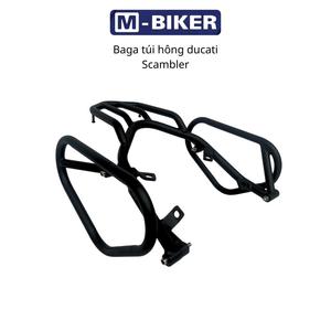 Support de fixation pour sac de casque moto Ducati Scrambler 400/800, tube de suspension, capacité 8kg, découpe laser de précision et usinage CNC - Product Image 6