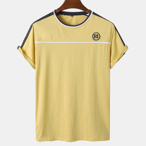 T-shirts imprimés tendance et confortables, taille personnalisée, 100% coton, pour hommes, faible MOQ, coupe ample. - Product Image 1