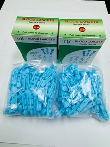 30 lancettes sanguines stériles de qualité médicale, dispositif de prélèvement sanguin sécurisé à torsion pour tests à fort débit sanguin, ODM OEM personnalisé - Product Image 1