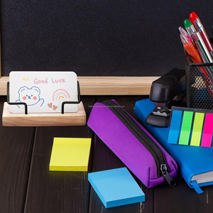 Supports de présentation pour cartes d'invitation en bois de noyer rustique |   Support de numéro de table |   Support photo en bois artisanal - Product Image 3