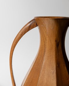 Jarrón de Flores Moderno de Madera de Acacia Hecho a Mano TIMELESS CRAFT TS-1064, Decoración de Mesa para Bodas, Decoración Rústica y Elegante para el Hogar - Product Image 3