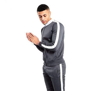 เสื้อฮู้ดดี้และชุดวอร์มออกกำลังกายฤดูหนาว ดีไซน์ล่าสุด ผลิตตามสั่ง (OEM) ผ้าโพลีเอสเตอร์ 100% พร้อมซิป ระบายอากาศได้ดี แห้งเร็ว - Product Image 5