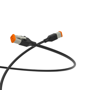 Deutsch สายรัดยานยนต์แบบ2ขาพร้อมตัวเชื่อมต่อการหล่อก่อนหล่อแบบกันน้ำ DT06-2S - Product Image 5