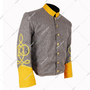 Uniforme Premium de la Guerra Civil |   Chaqueta para recreación histórica |   Fabricante de Uniformes Confederados Personalizados |   OEM/ODM - Product Image 3