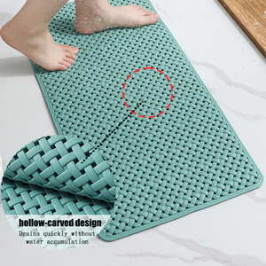 Ventas calientes Pvc antideslizante bañera antideslizante baño ducha Mat bañera Mat con ventosa - Product Image 1