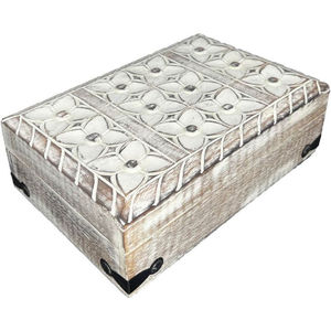 Artistic Wooden Engraving Decorative Storage <b>Box</b> With HingedLid For Jewelry <b>Keepsake</b> Vanity Organizer For Homedecor <b>Wedding</b> Gift - Product Image 3