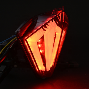 Luz trasera LED integrada con sistema de iluminación de motocicleta con lente de humo para el sistema de iluminación de la motocicleta para 2013-UP de - Product Image 3