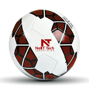 Balón de entrenamiento de fútbol Next Tech Industries, material PU, para fines de entrenamiento, con diseño personalizado y logotipo personalizado - Product Image 4