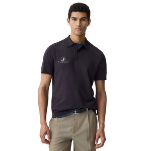 Camiseta Polo Clásica de Corte Regular, Manga Corta, Cuello Casual, Tela Suave y Transpirable, Ropa Casual Elegante para Golf y Tenis, OEM ODM - Product Image 1