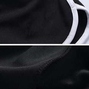 กางเกงขาสั้นกีฬาผ้าฝ้าย 100% ระบายอากาศได้ดี ปักลายได้ตามสั่ง ทรง Unisex ชายกางเกงแบบ Dolphin เอวยางยืด เหมาะสำหรับวิ่ง ออกกำลังกาย และฝึกซ้อม - Product Image 6