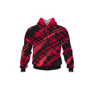 Premium Quality Sublimation <b>Hoodie</b> Full Zip <b>Polyester</b> <b>Hoodie</b> Custom Design - Product Image 2