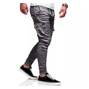2026 Casual Sports Sweatpants Men's Loose <b>Trousers</b> Stitched Running Training Casual Men's Pants - Product Image 5