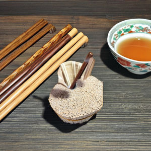 Baguettes jetables en bois naturel, qualité AB, pour usage en restaurant - Product Image 5