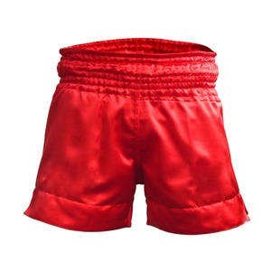 Unisex <b>Black</b> Polyester Boxing Shorts Regular Fit Stretch Breathable Martial Arts Wear Adult Size Custom Logo Front Position - Product Image 6