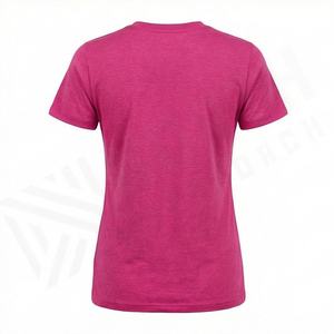 Camiseta Casual para Mujer, Color Personalizado, Ecológica, Transpirable, Verano, Impresión Digital, Logotipo, Top Moderno, Mejor Calidad - Product Image 2