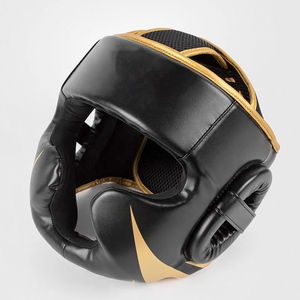 Casque de boxe, protection de tête rembourrée réglable pour entraînement MMA, Muay Thai, Kickboxing - Product Image 4