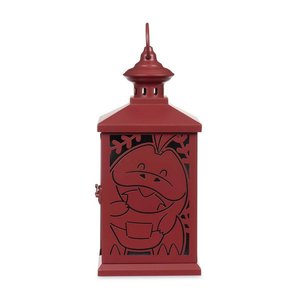 Lanterne porte-bougie découpée en métal rouge sur le thème Pokémon pour décorations d'Halloween 2026 en gros - Product Image 5