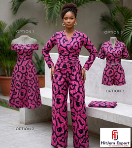 Tissu en coton imprimé africain Ankara Kitenge Dashiki pour la confection de robes, vêtements de mode, couture et artisanat textile - Product Image 3