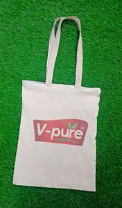 Wholesale Cheap Price Ladies <b>Foldable</b> Canvas Tote <b>Bag</b> Recycled Cotton Long Handle Shopping <b>Bags</b> Simple Design for Groceries - Product Image 3