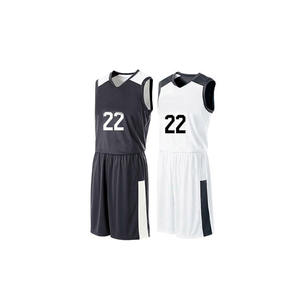 Conjunto de Uniforme de Baloncesto Personalizado para Hombre, Blanco, Rojo y Azul, Cuello en V, Malla de Secado Rápido, Uniforme Deportivo, Chaleco de Entrenamiento, Pantalones Cortos - Product Image 3