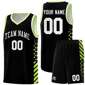 Uniformes de baloncesto al por mayor baratos, conjuntos de camisetas de baloncesto 100% poliéster con logotipo personalizado para hombre - Product Image 6