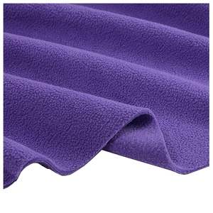 Tissu polaire anti-boulochage de couleur violette disponible à prix d'usine, fabriqué à la main en Inde en couleurs unies - Product Image 1