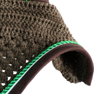Masque anti-mouches équestre de haute qualité, produits d'équitation, bonnet d'oreille en crochet personnalisé pour chevaux, voiles anti-mouches équins faits à la main - Product Image 3