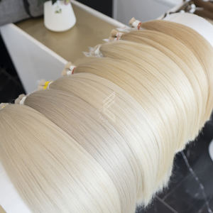 มัดผมบริสุทธิ์ย้อมสีจำนวนมากผมคนจากยุโรป - Product Image 3