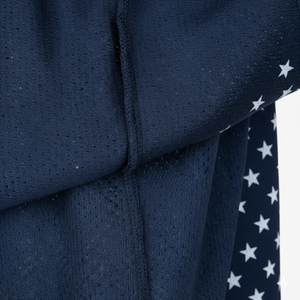 Shorts de basketball pour hommes, style streetwear, taille haute élastique, logo avant, mélange de coton, séchage rapide, respirant - Product Image 5