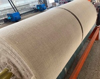 Kain Jute Hessian Kain Fiberglass C-Glass Berlapis EPDM Kain Filter Tahan Api Pengolahan Pengelasan Aluminium Foil Tenun Polos
