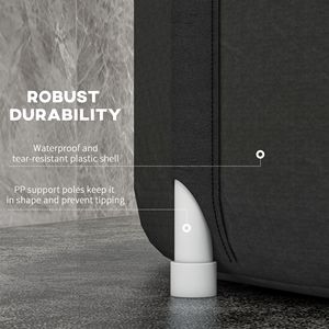 Vasca Portatile Nera per Immersione in Acqua Fredda con Coperchio Termico per il Recupero degli Atleti, Accessori per Bagno di Ghiaccio - Product Image 4