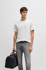 Camiseta Personalizada de Alta Calidad, 100% Algodón Tejido, Formal, Oversize, Lisa, Ecológica, para Hombre, Impresión DTG, Corte Cuadrado, Venta al Por Mayor - Product Image 3