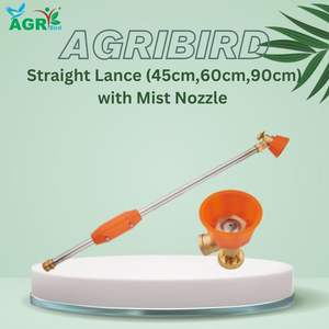 Lance droite en laiton avec buse de brumisation 45 cm, kit de lance en laiton courbée OEM avec ensemble de buses - Product Image 2